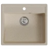Кухонная мойка Mixline Комфорт ML-GM15 56 551917 цвет Бежевый