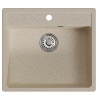 Кухонная мойка Mixline Комфорт ML-GM15 56 551917 цвет Бежевый