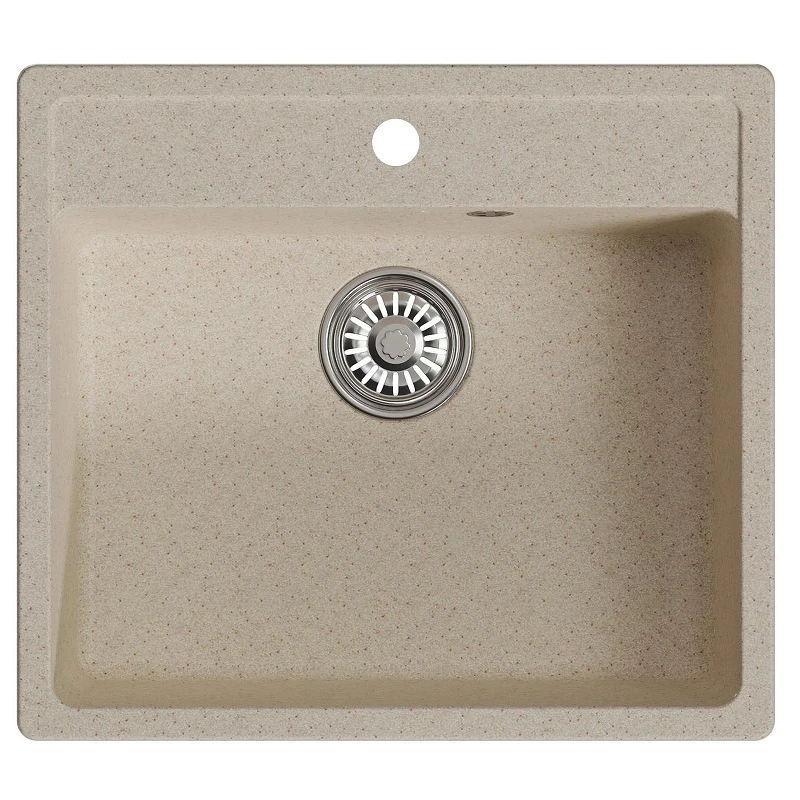 Кухонная мойка Mixline Комфорт ML-GM15 56 551917 цвет Бежевый