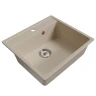 Кухонная мойка Mixline Комфорт ML-GM15 56 551917 цвет Бежевый