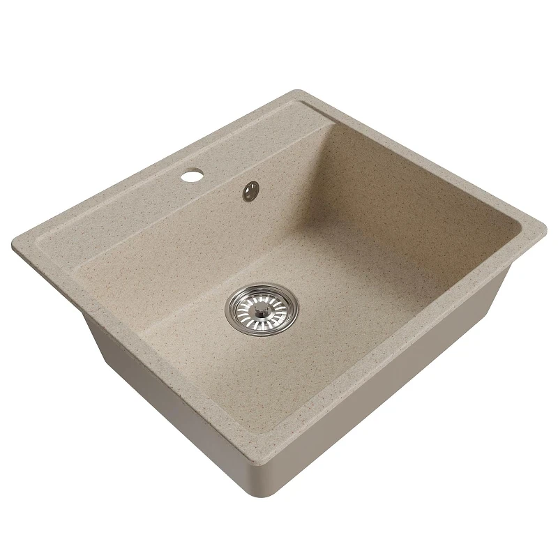 Кухонная мойка Mixline Комфорт ML-GM15 56 551917 цвет Бежевый