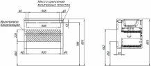Тумба под раковину Aquanet Алвита New 70 303908 подвесная Антрацит МДФ / ЛДСП