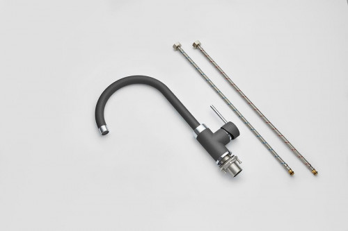 Смеситель для кухни Emar Quartz 3004.7 цвет Антрацит