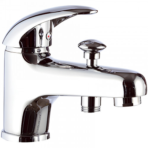 Смеситель на борт ванны Remer Ten T04 Хром латунь