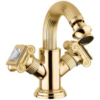 Смеситель для биде Cezares Olimp OLIMP-BS2-03/24-Sw Золото 24 карат латунь