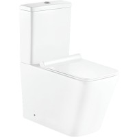 Унитаз компакт BelBagno Ardente-R BB02093CPR без бачка и сиденья фаянс напольный
