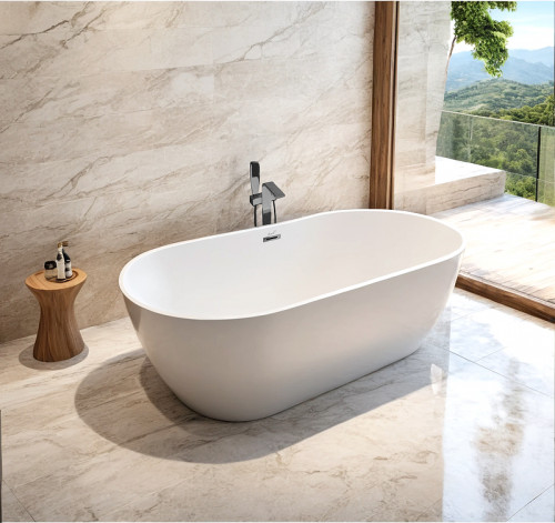 Акриловая ванна Ceruttispa Skye170 170x75 СТ10513 без гидромассажа