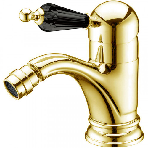 Смеситель для биде Boheme Tradizionale Nero 256 Золото латунь