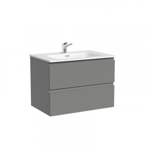 Тумба под раковину Sancos Folk 70 FL70ES подвесная Ergraut soft Ergraut soft