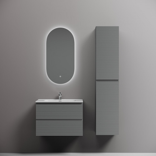 Тумба под раковину Sancos Folk 70 FL70ES подвесная Ergraut soft Ergraut soft