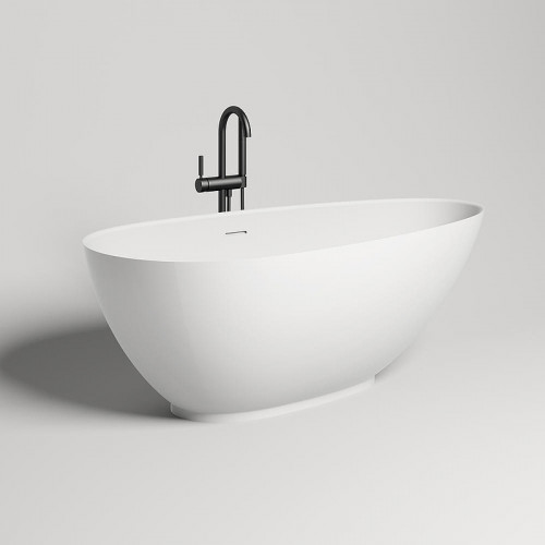Ванна из искусственного камня Salini Paola 160х77 101511SM Белая матовая