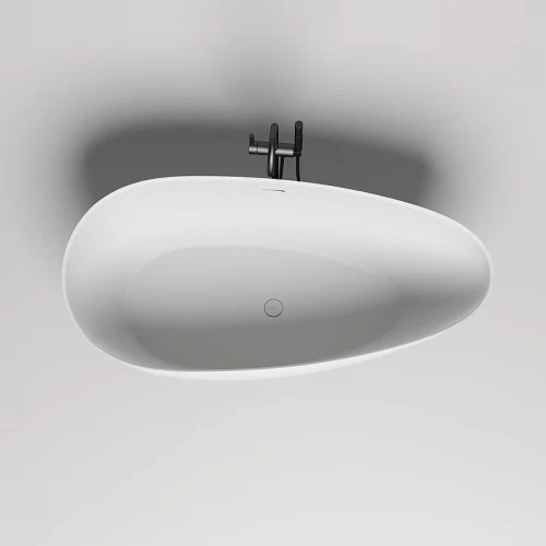 Ванна из искусственного камня Salini Paola 160х77 101511SM Белая матовая