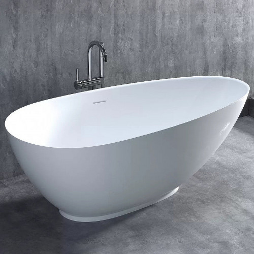 Ванна из искусственного камня Salini Paola 160х77 101511SM Белая матовая