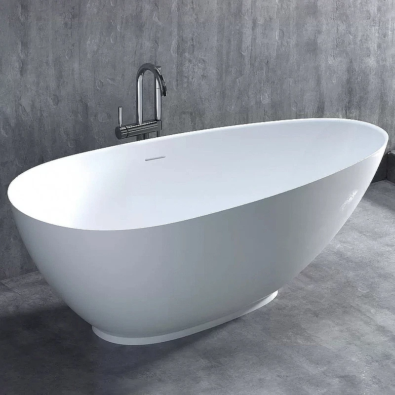 Ванна из искусственного камня Salini Paola 160х77 101511SM Белая матовая