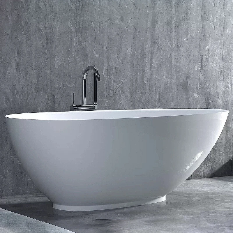 Ванна из искусственного камня Salini Paola 160х77 101511SM Белая матовая