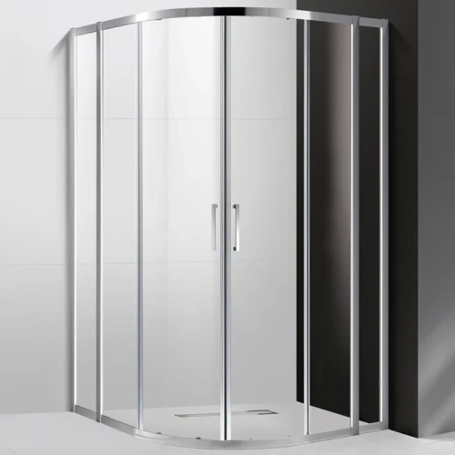 Душевой уголок Cezares Molveno R-22 110х110 MOLVENO-R-22-90+20-C-Cr-IV профиль Хром стекло прозрачное