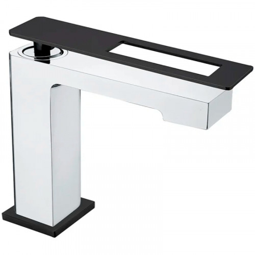 Смеситель для раковины Boheme Q 141-CRB Хром Черный латунь