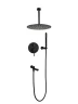 Душевая система FILARETE Roun FL1022BL цвет Черный матовый