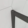 Душевой уголок Veconi Ottimo 90х90 OP10B-9090-12-C9 профиль Черный матовый стекло тонированное