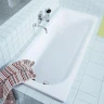 Стальная ванна Kaldewei Saniform Plus 363-1 170x70 111800013001 с покрытием Easy-clean, с ножками 581470000000