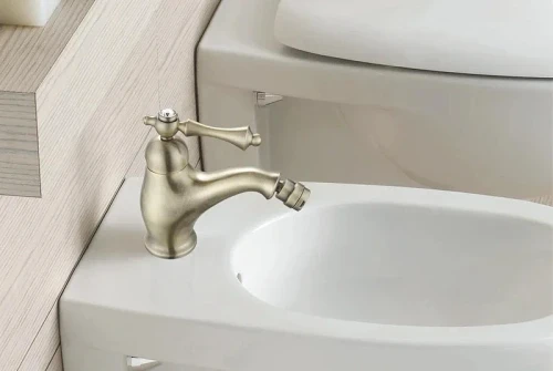 Смеситель для биде Rose R0107Q цвет Бронза