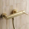 Смеситель для душа WasserKRAFT Niers 3002BG цвет Золото матовое