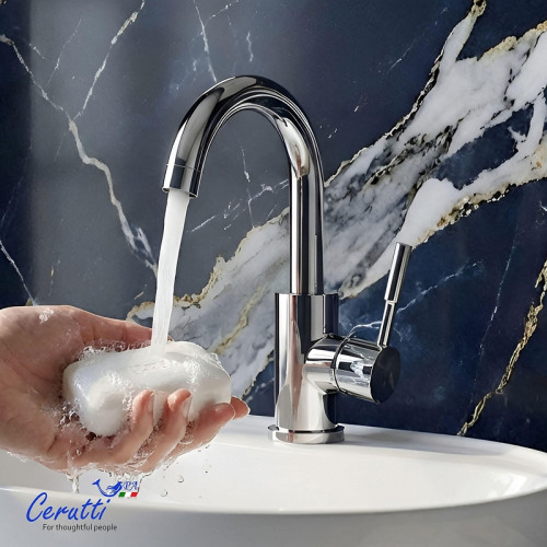 Смеситель для раковины Ceruttispa Сельсо (Celso) CT12095 12095 цвет Хром
