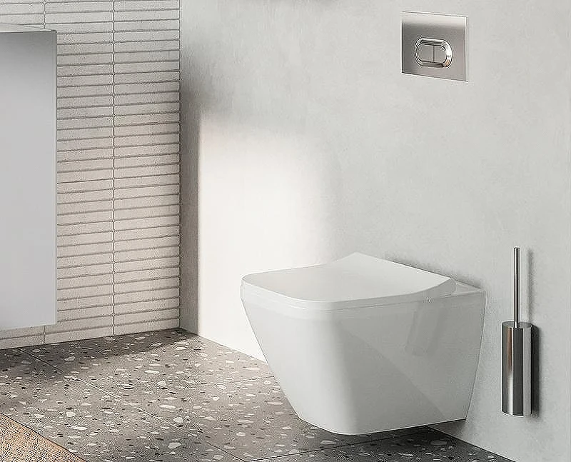 Кнопка смыва для инсталляции Vitra Loop O 740-0580 Хром глянцевый