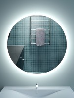Зеркало SanVit Сириус 70 zsirius70 с подсветкой с инфракрасным выключателем стекло