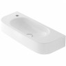 Раковина Globo Forty3 70 L SCT70.BI*1sx Белая фарфор подвесная