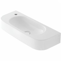 Раковина Globo Forty3 70 L SCT70.BI*1sx Белая фарфор подвесная