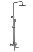 Душевая система Knotlor Streamline SS-10 цвет Матовая сталь