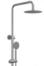 Душевая система Knotlor Streamline SS-10 цвет Матовая сталь