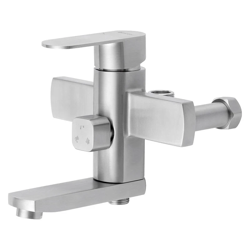 Душевая система Knotlor Streamline SS-10 цвет Матовая сталь