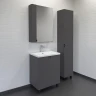 Тумба с раковиной Comforty Лима 60 00-00019240 цвет Антрацит