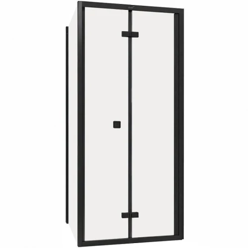 Душевой уголок Ceruttispa Bella 90x90 BELLA ZQD91B 10689 профиль Черный матовый стекло прозрачное
