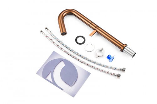 Смеситель для раковины Knotlor Elixir SS-31/RB цвет Бронза