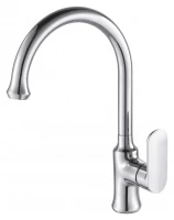 Смеситель для кухни Bravat Opal F7125183CP-RUS Хром латунь