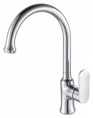 Смеситель для кухни Bravat Opal F7125183CP-RUS Хром латунь