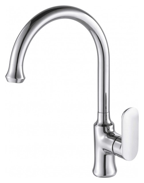 Смеситель для кухни Bravat Opal F7125183CP-RUS Хром латунь