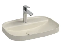 Раковина встраиваемая сверху Isvea Infinity 55 10NF50055-2K цвет Слоновая кость матовый