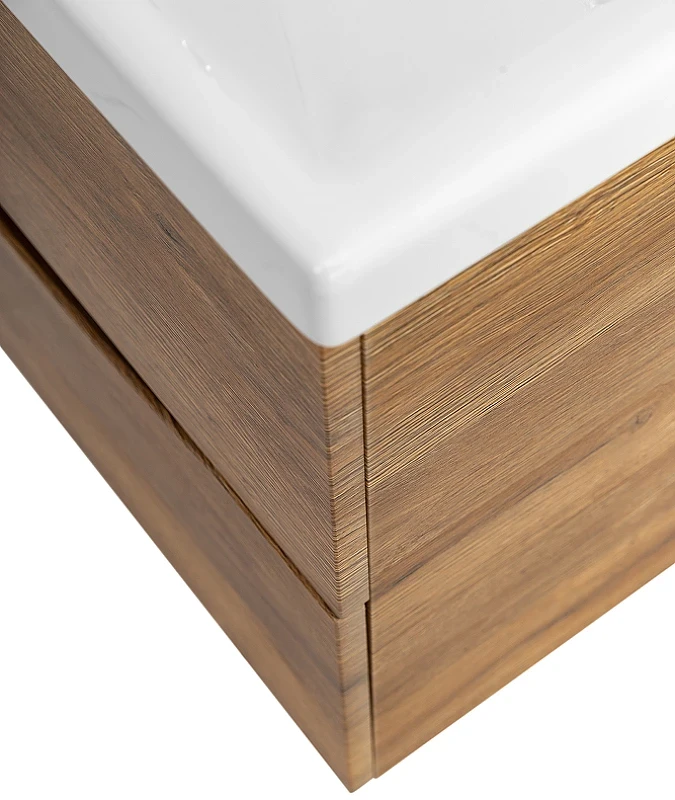 Тумба под раковину BelBagno Marino-Cer 70 MARINO-CER-700-2C-SO-RR-P подвесная Rovere Rustico МДФ / ЛДСП