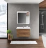 Тумба под раковину BelBagno Marino-Cer 70 MARINO-CER-700-2C-SO-RR-P подвесная Rovere Rustico МДФ / ЛДСП