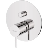 Смеситель для душа Cezares Leaf LEAF-VDIM-L-01 Хром латунь встраиваемый