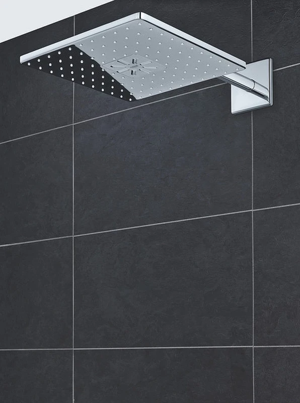 Верхний душ Grohe Rainshower Smartactive 310 Cube 26479000 без встраиваемой части латунь на стену