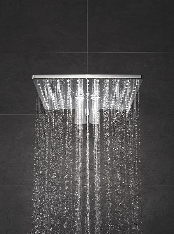 Верхний душ Grohe Rainshower Smartactive 310 Cube 26479000 без встраиваемой части латунь на стену