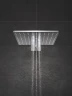 Верхний душ Grohe Rainshower Smartactive 310 Cube 26479000 без встраиваемой части латунь на стену