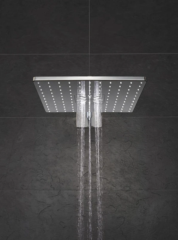 Верхний душ Grohe Rainshower Smartactive 310 Cube 26479000 без встраиваемой части латунь на стену