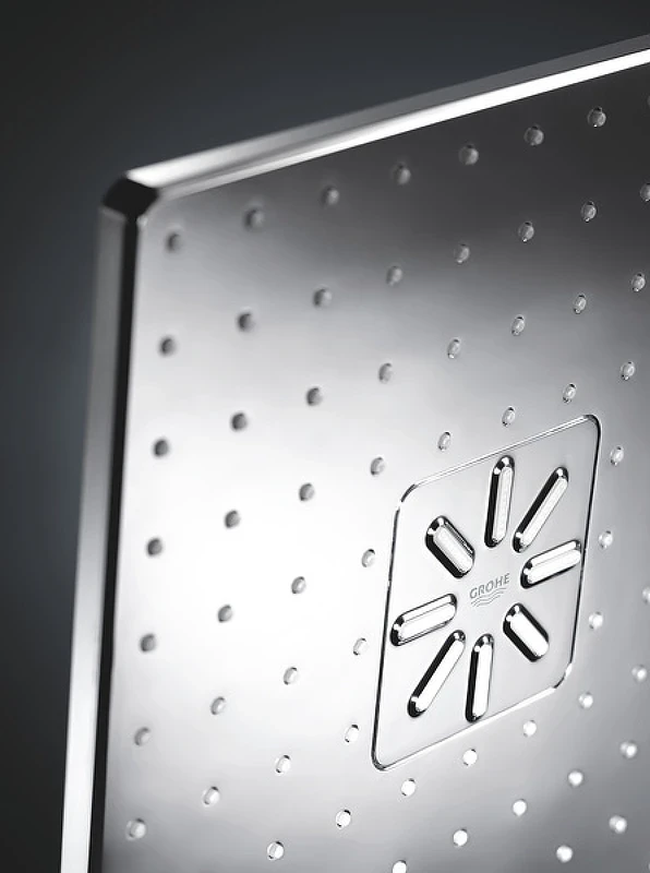 Верхний душ Grohe Rainshower Smartactive 310 Cube 26479000 без встраиваемой части латунь на стену