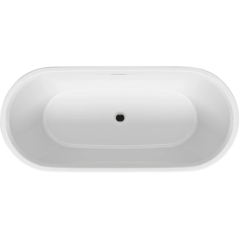 Акриловая ванна Riho Inspire Velvet White 160x75 B091001105 (BD1010500000000) без гидромассажа